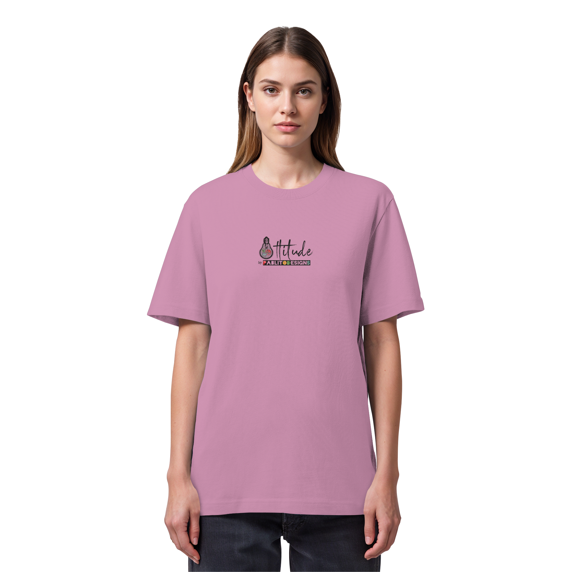 attitude - unisex organic heavy tee