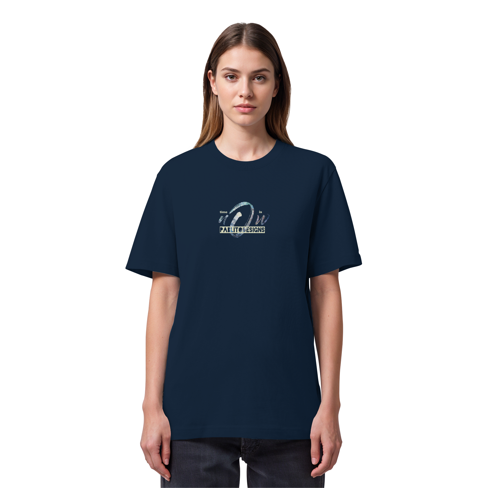time is NOW - unisex organic heavy tee