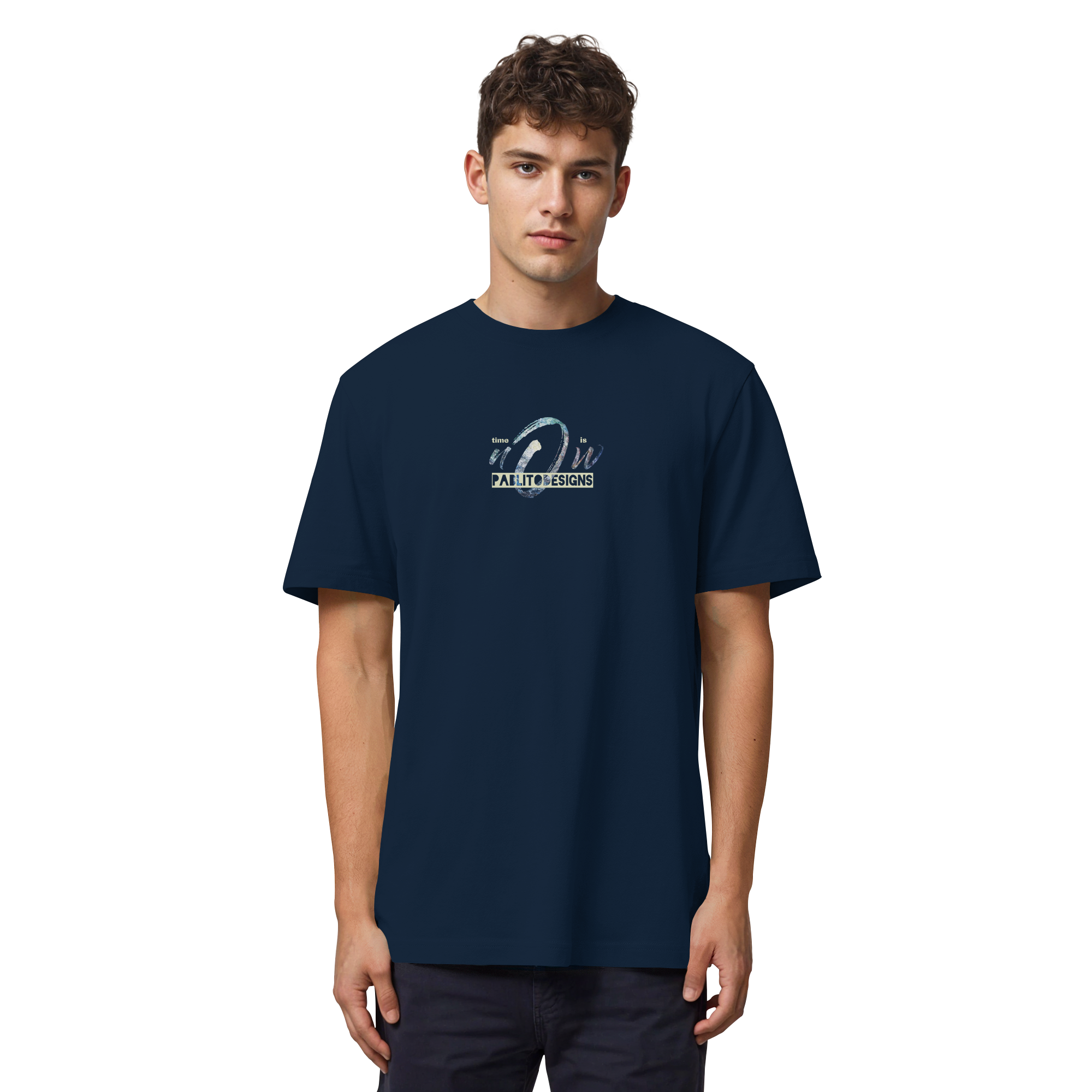 time is NOW - unisex organic heavy tee