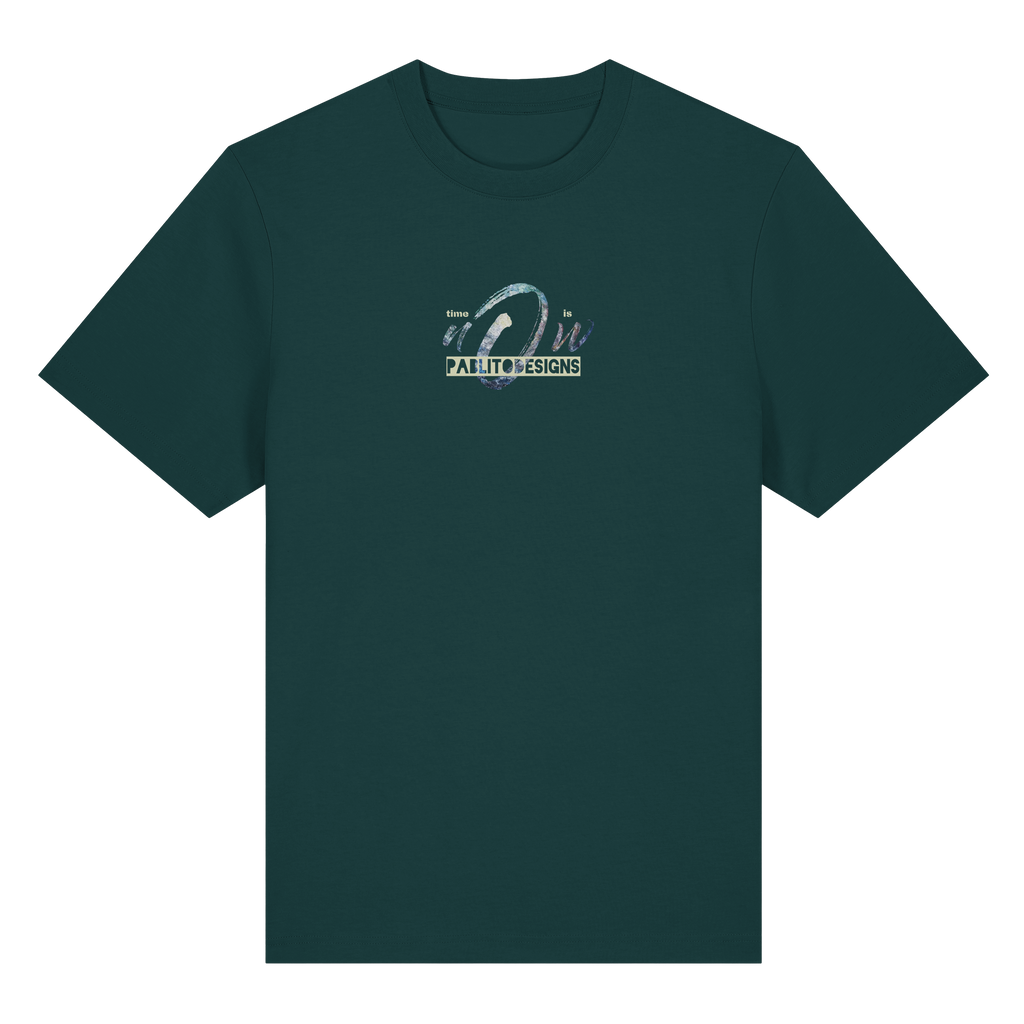 time is NOW - unisex organic heavy tee