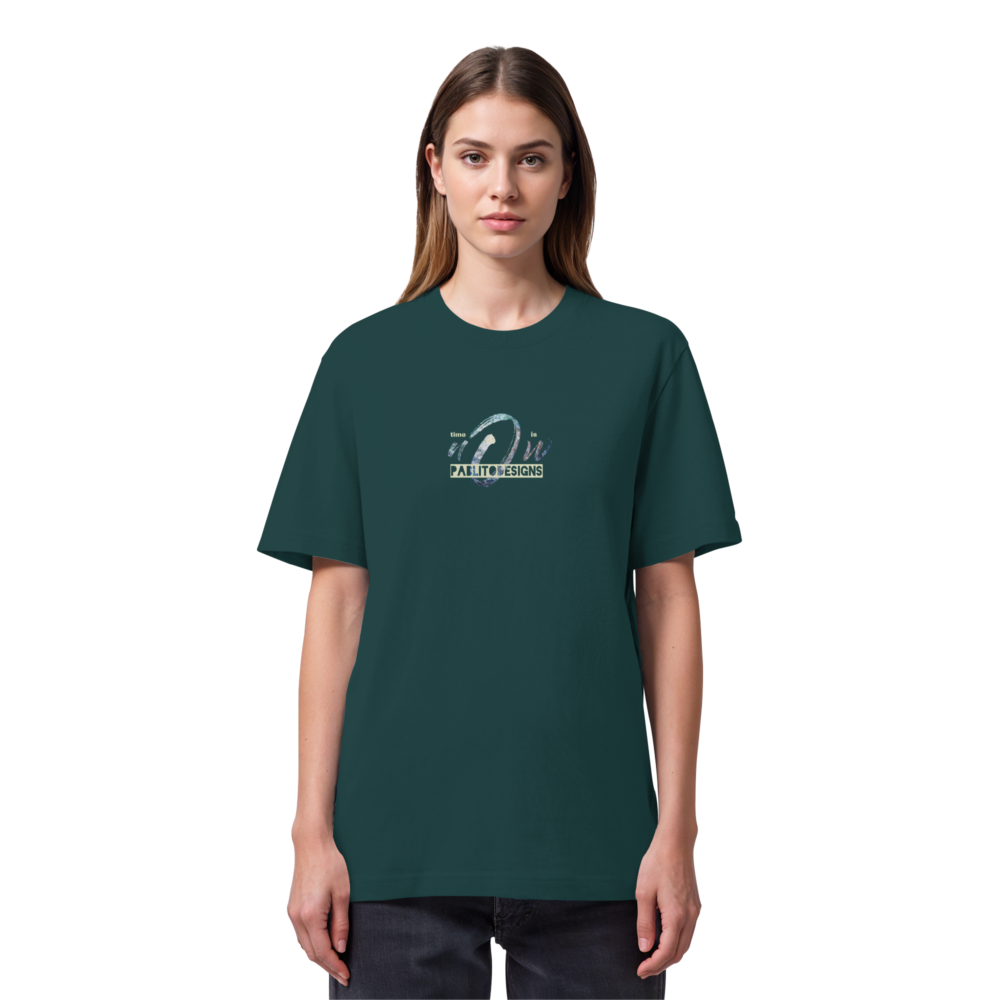time is NOW - unisex organic heavy tee