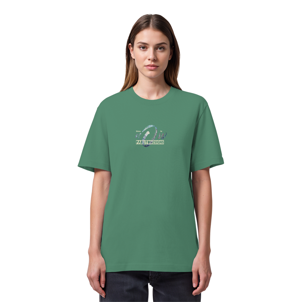 time is NOW - unisex organic heavy tee