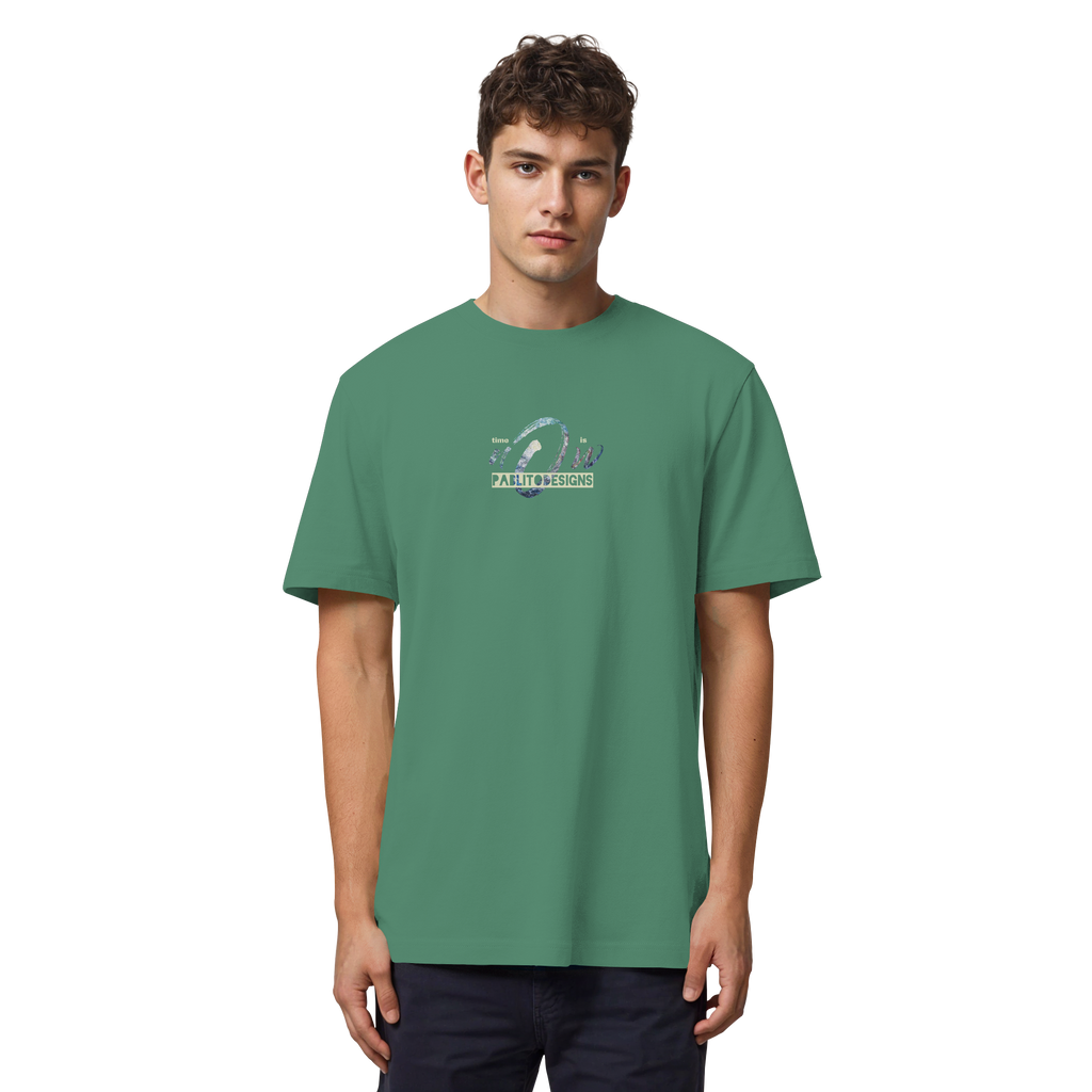 time is NOW - unisex organic heavy tee