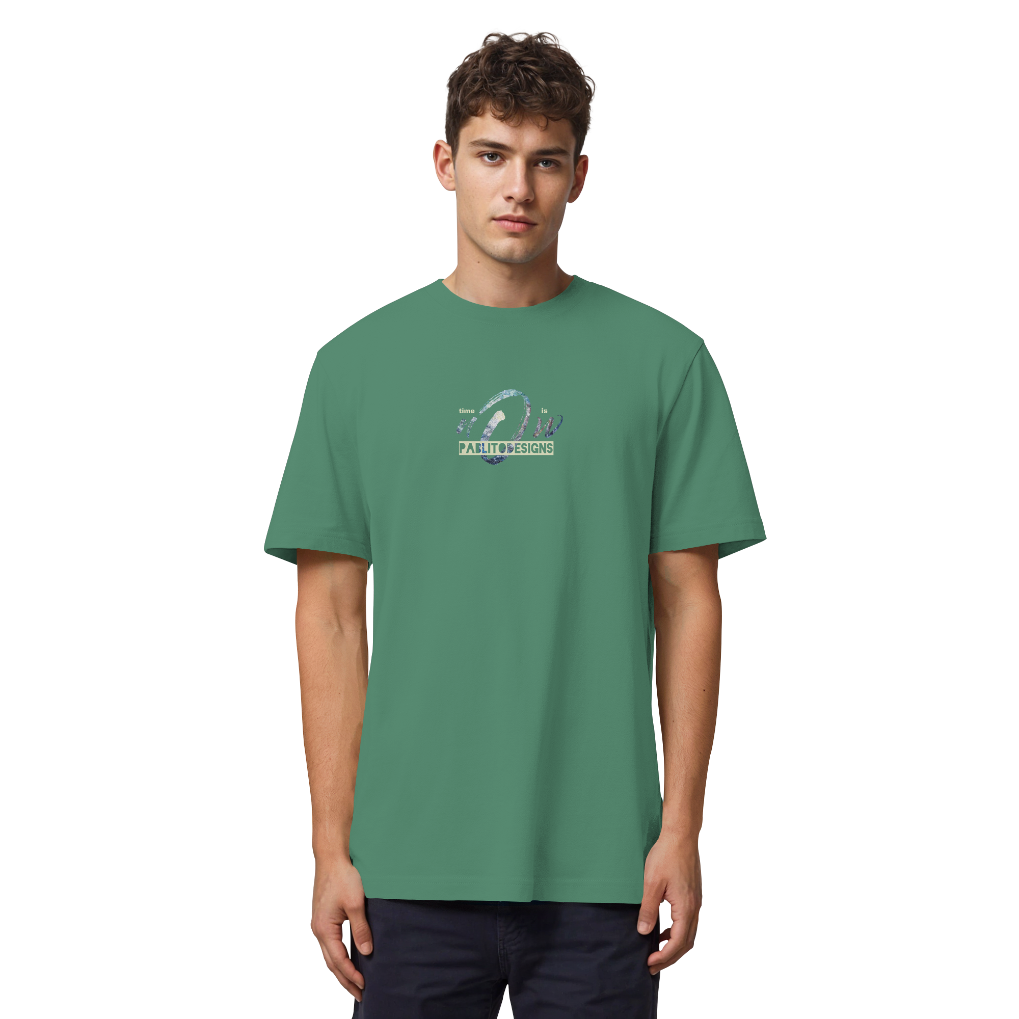 time is NOW - unisex organic heavy tee