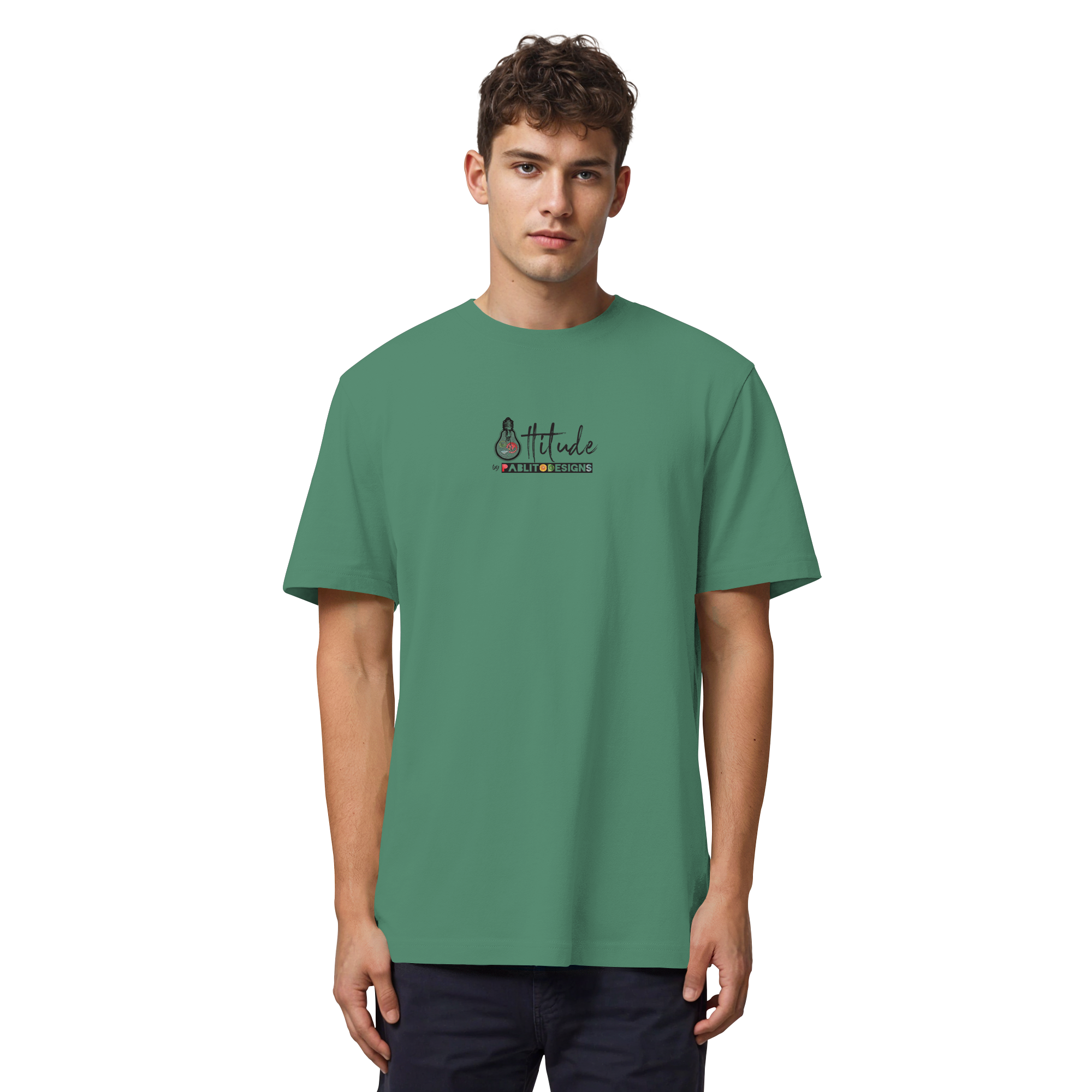 attitude - unisex organic heavy tee