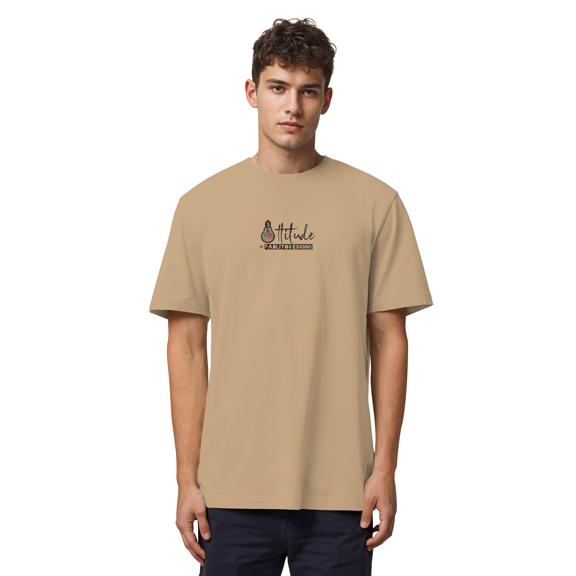 attitude - unisex organic heavy tee