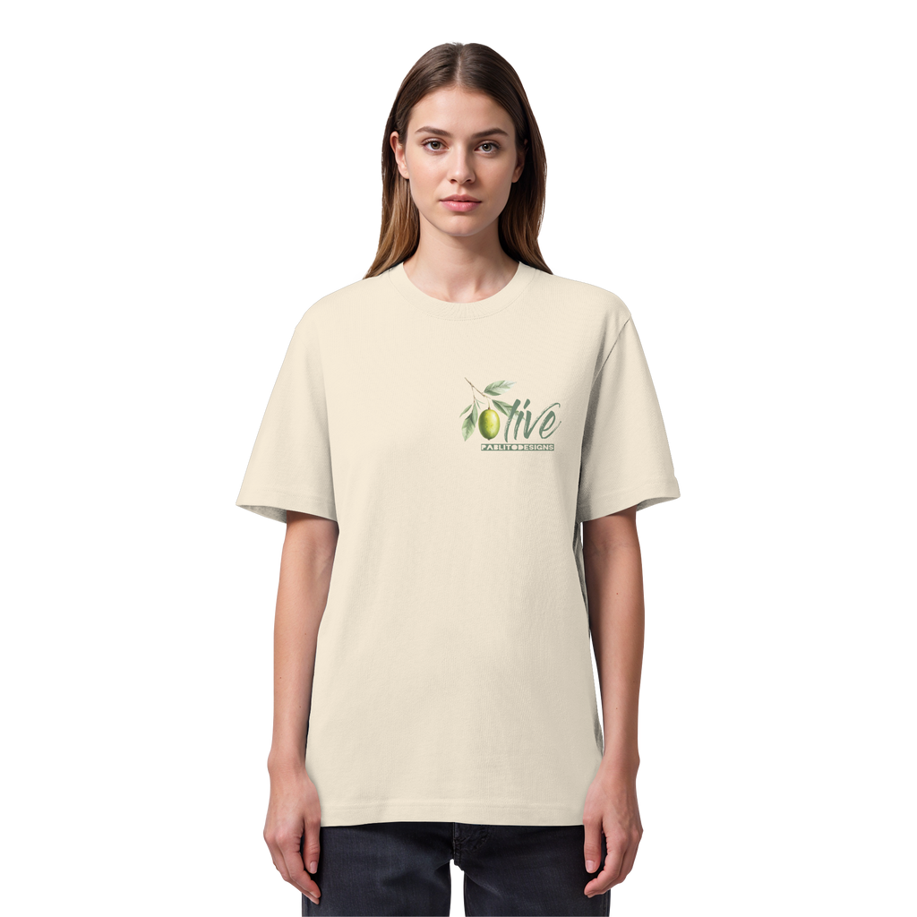 O live - unisex organic heavy tee