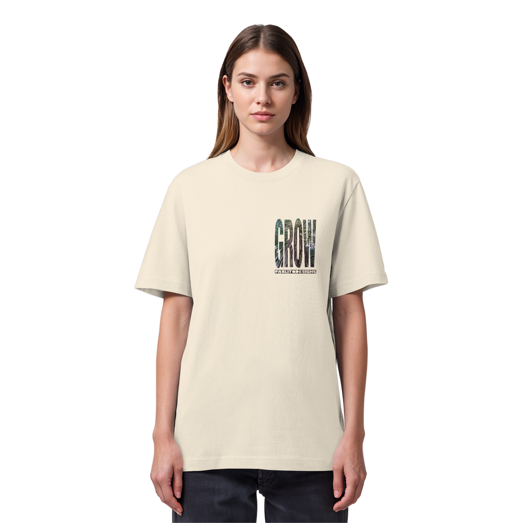 GROW - unisex organic heavy tee