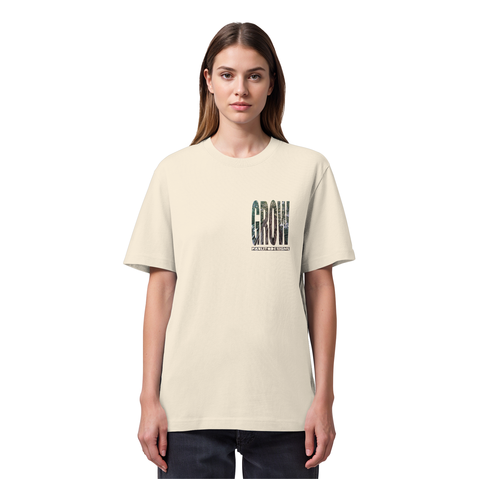 GROW - unisex organic heavy tee