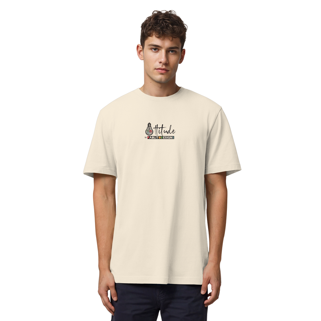 attitude - unisex organic heavy tee