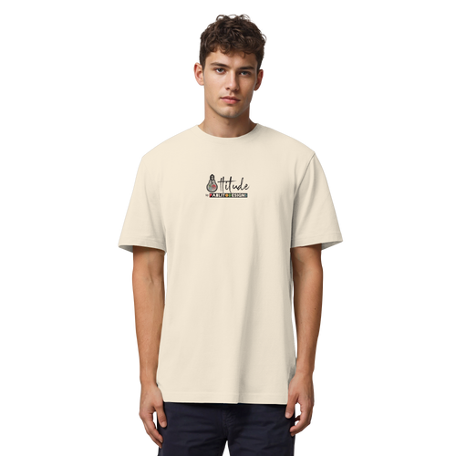 attitude - unisex organic heavy tee