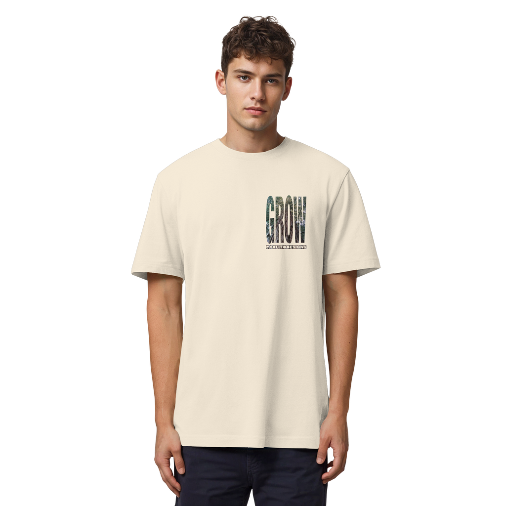 GROW - unisex organic heavy tee
