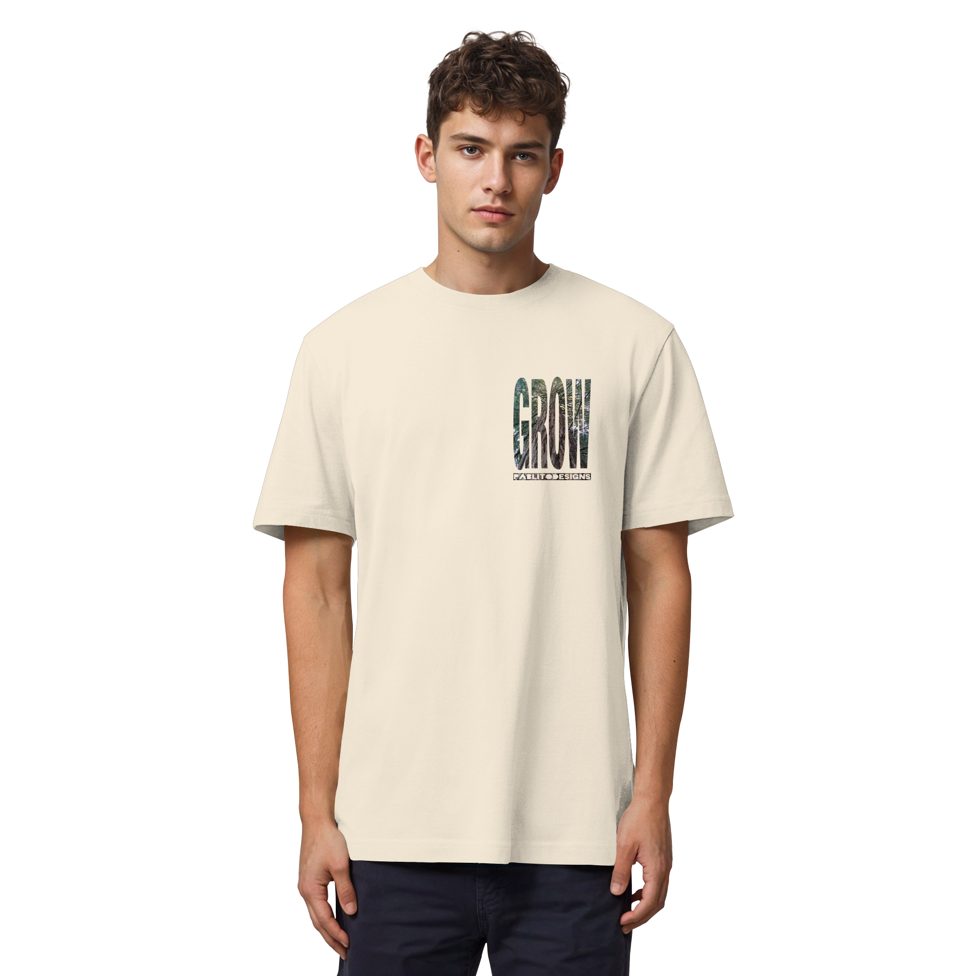 GROW - unisex organic heavy tee