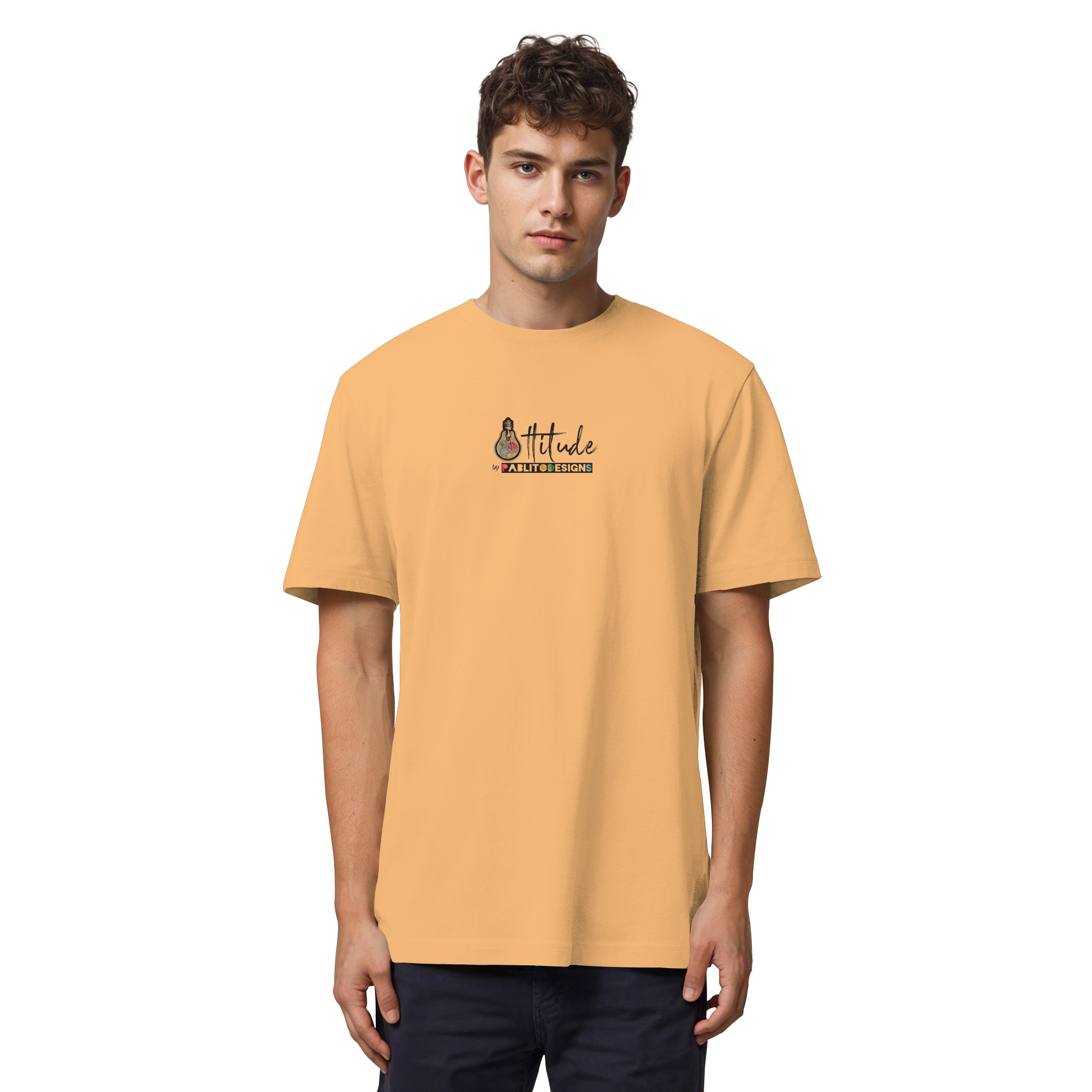 attitude - unisex organic heavy tee