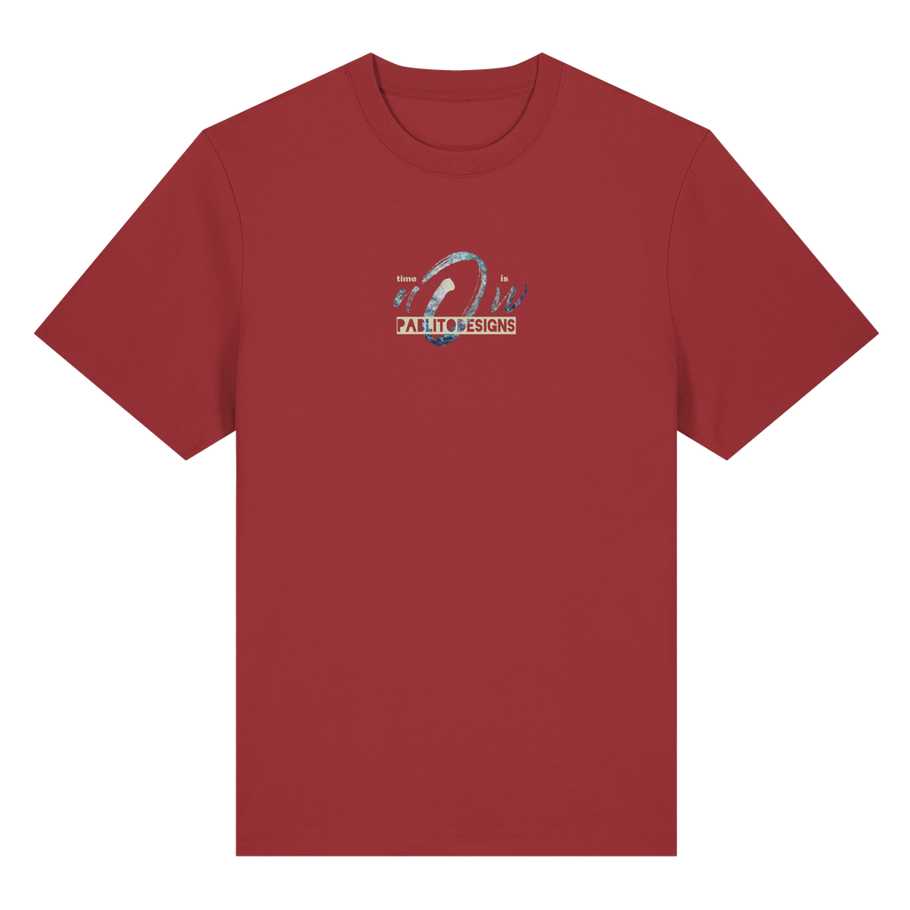 time is NOW - unisex organic heavy tee