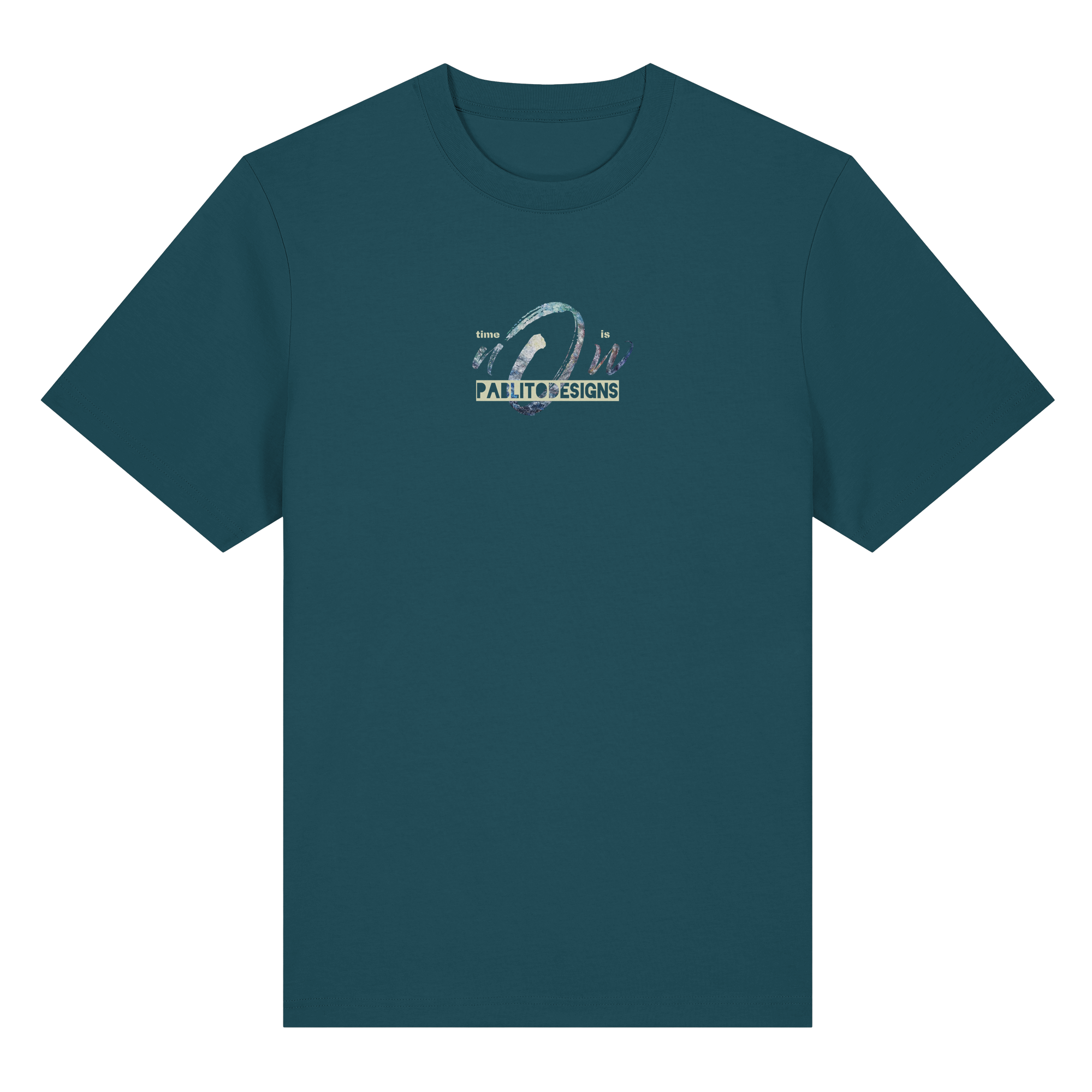 time is NOW - unisex organic heavy tee