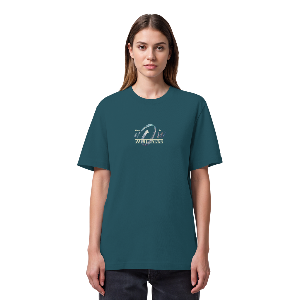 time is NOW - unisex organic heavy tee
