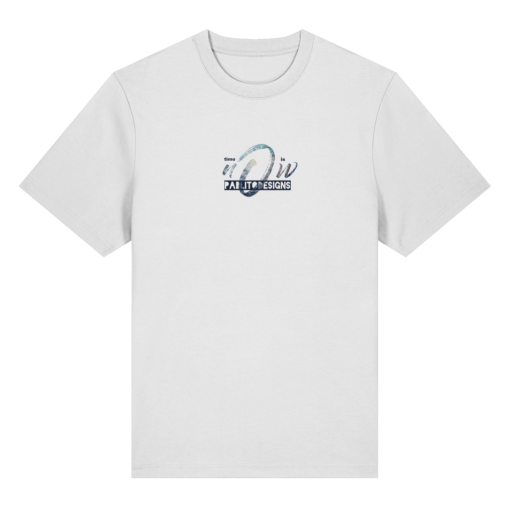 time is NOW  - unisex organic heavy tee