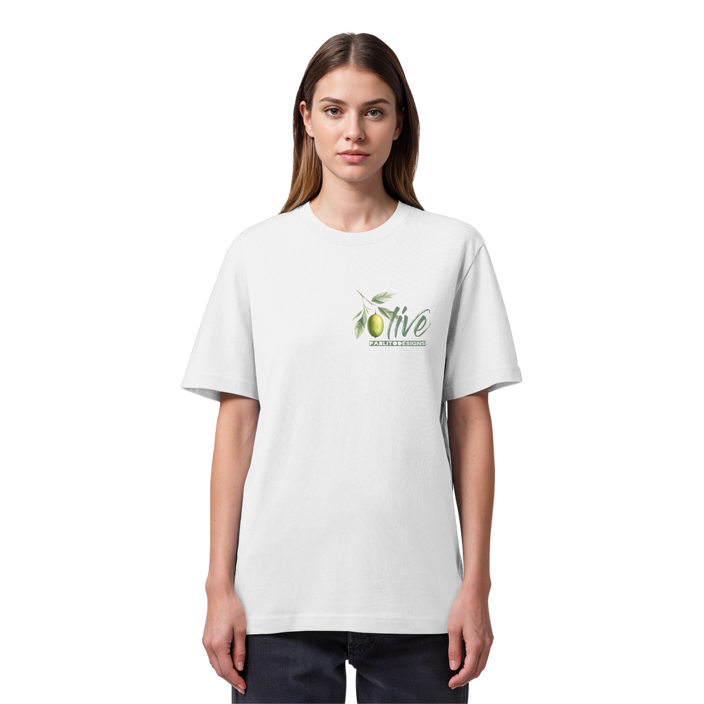 O live - unisex organic heavy tee