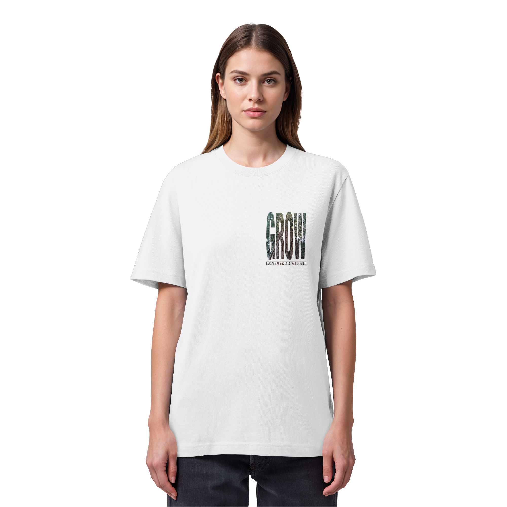 GROW - unisex organic heavy tee