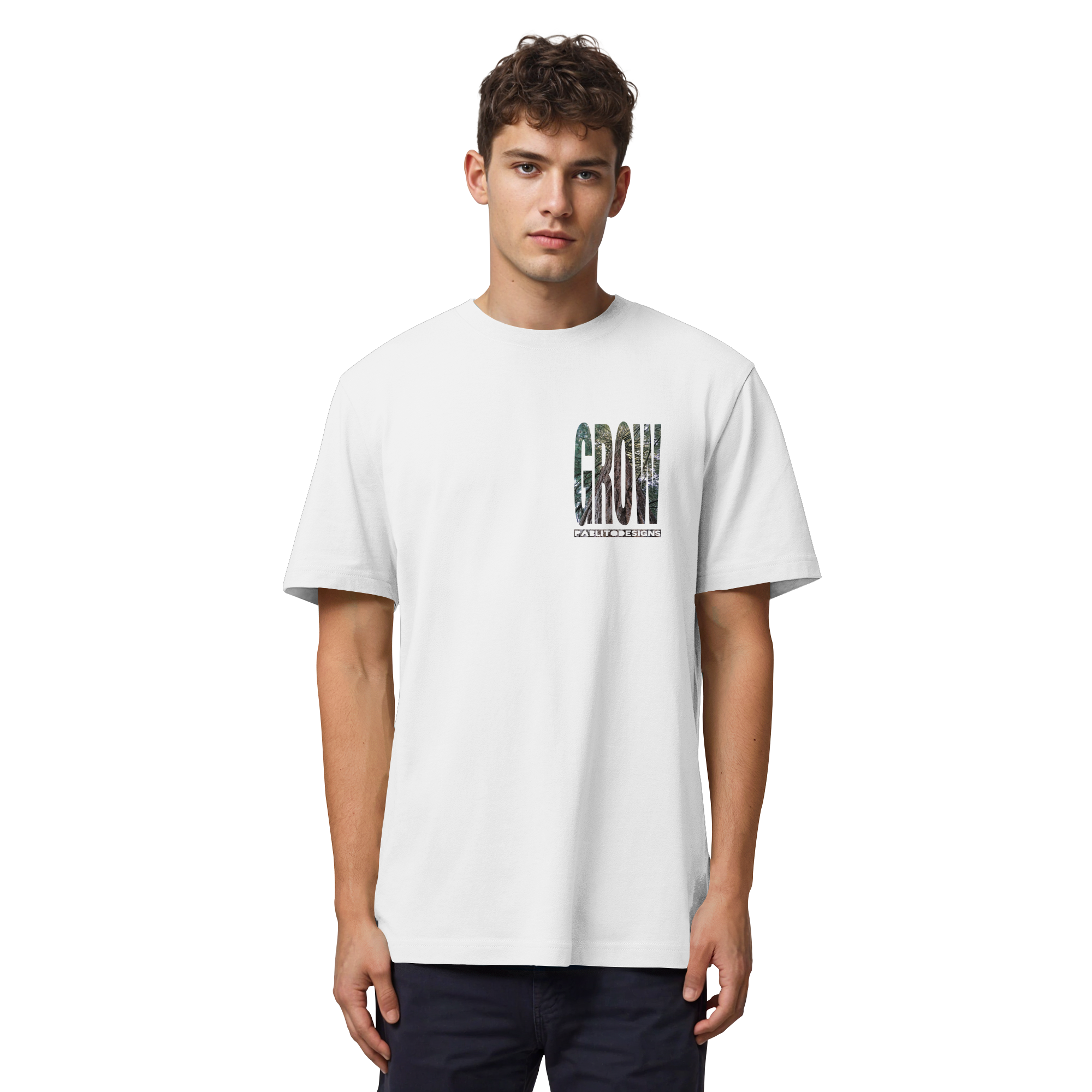 GROW - unisex organic heavy tee
