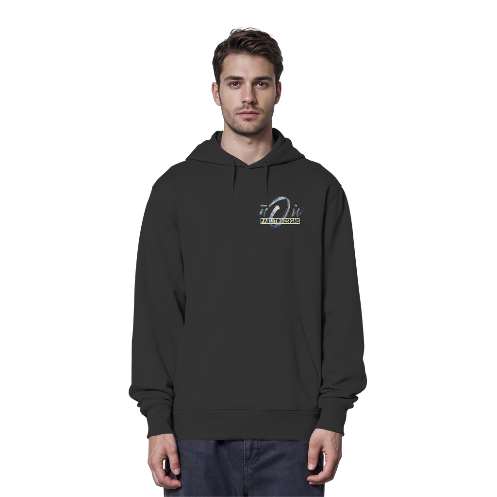 time is NOW - unisex organic classic hood