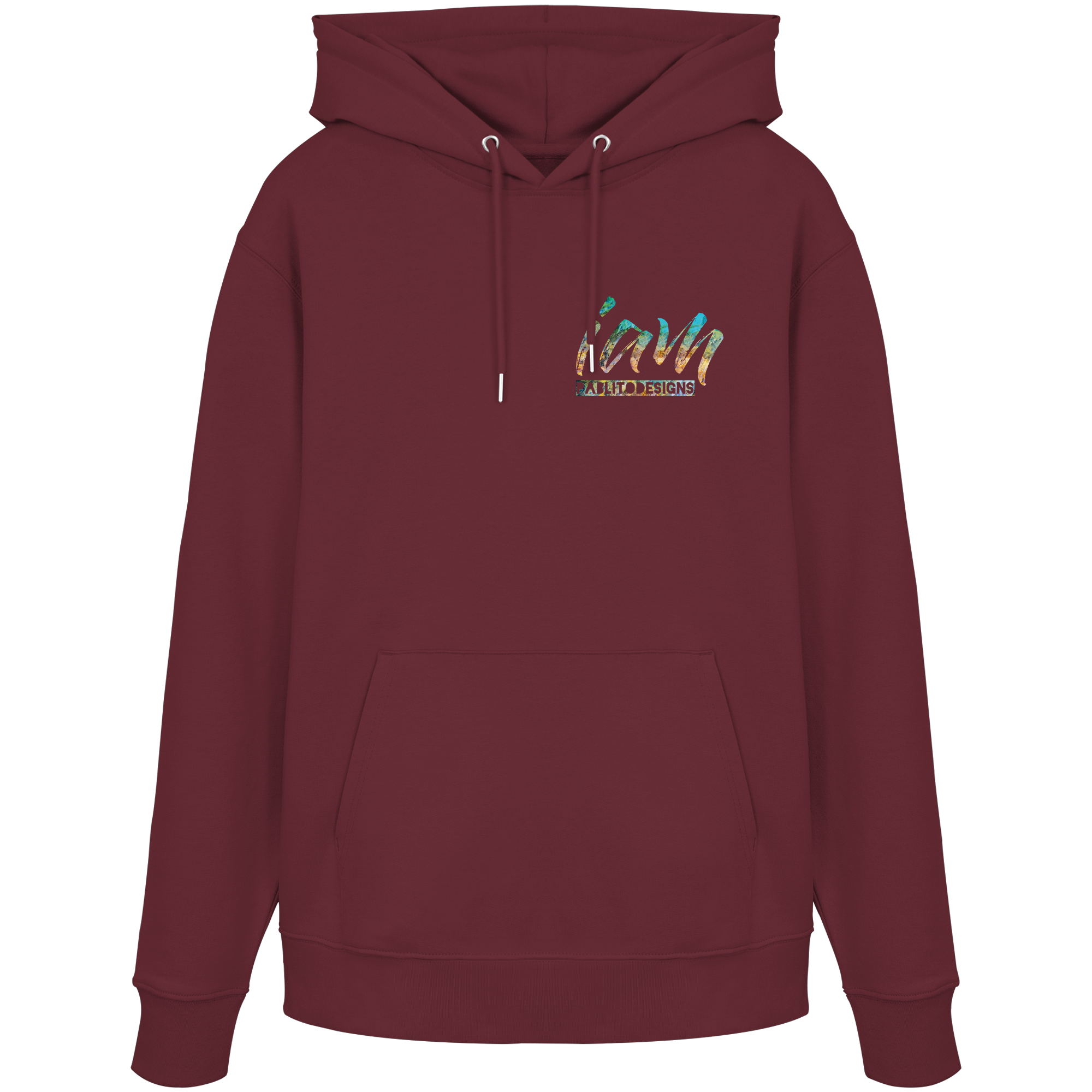i am - unisex organic classic hood