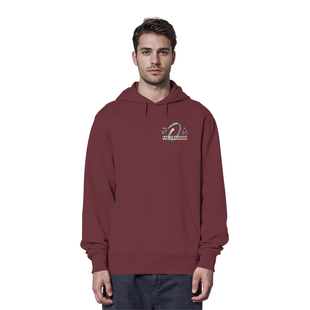 time is NOW - unisex organic classic hood