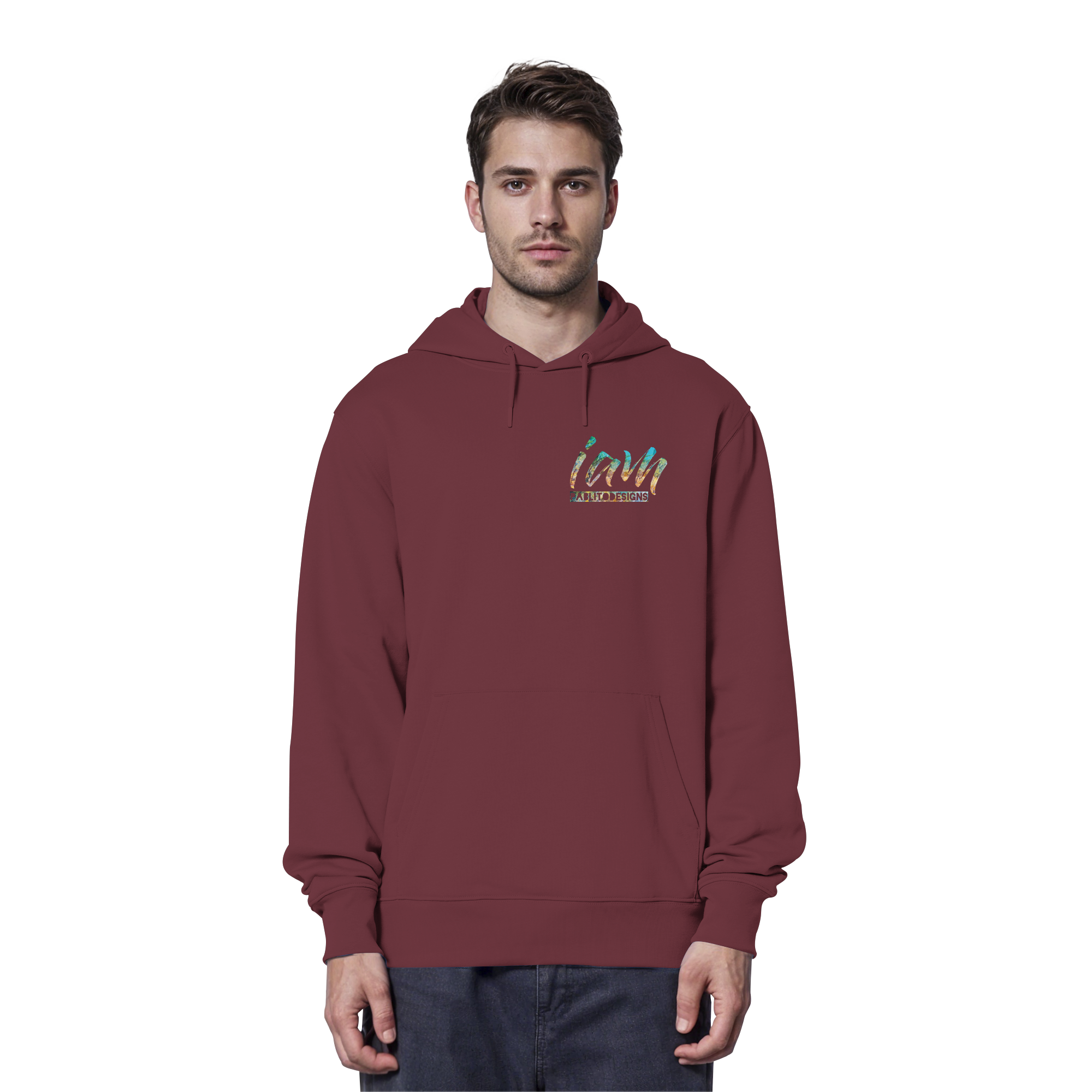 i am - unisex organic classic hood