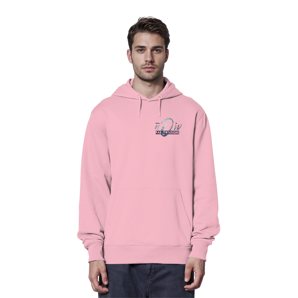 time is NOW - unisex organic classic hood