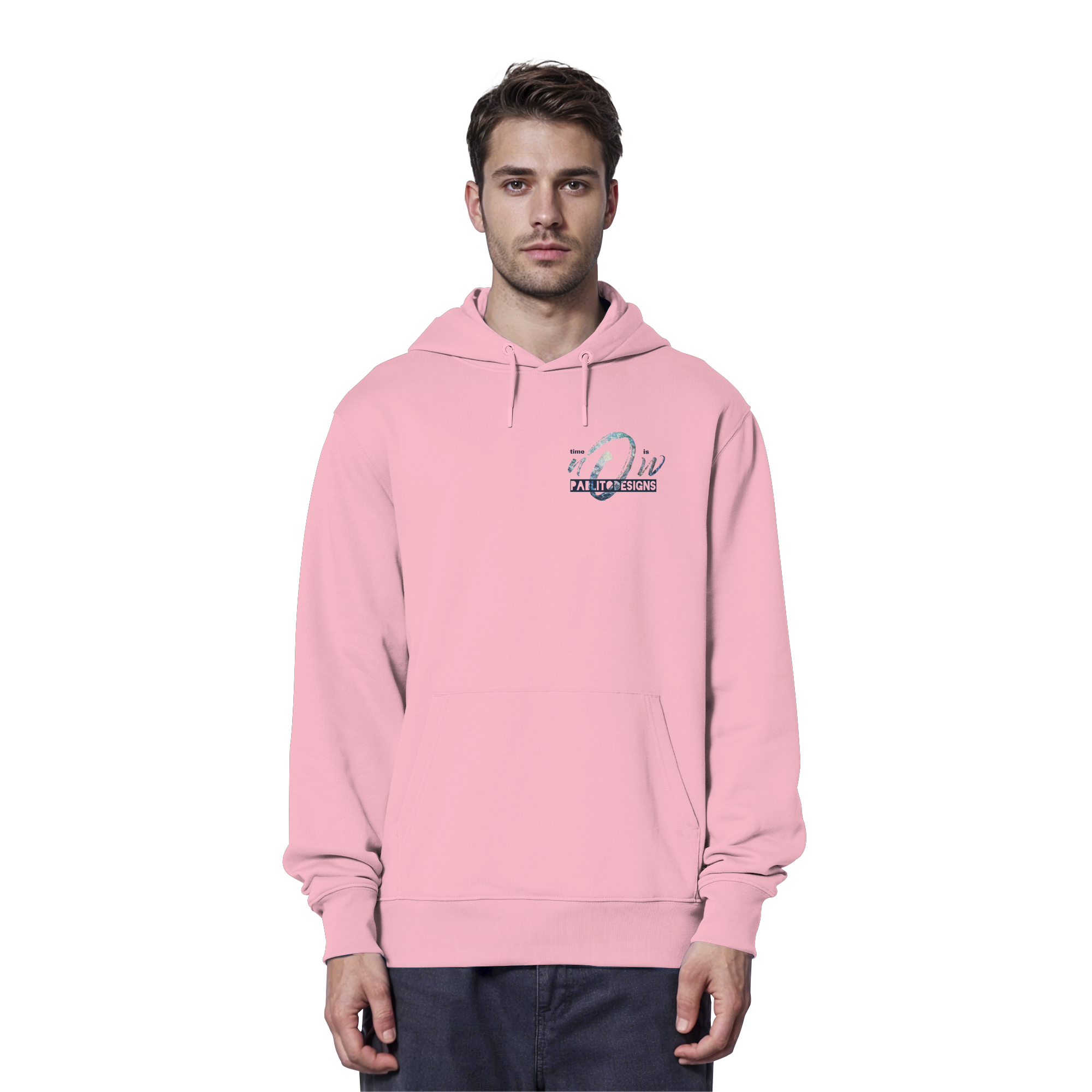 time is NOW - unisex organic classic hood