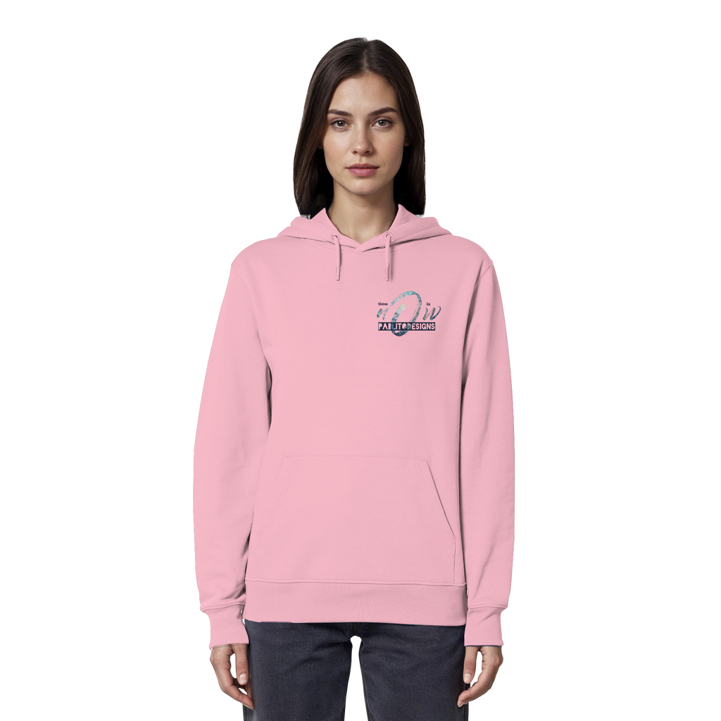 time is NOW - unisex organic classic hood