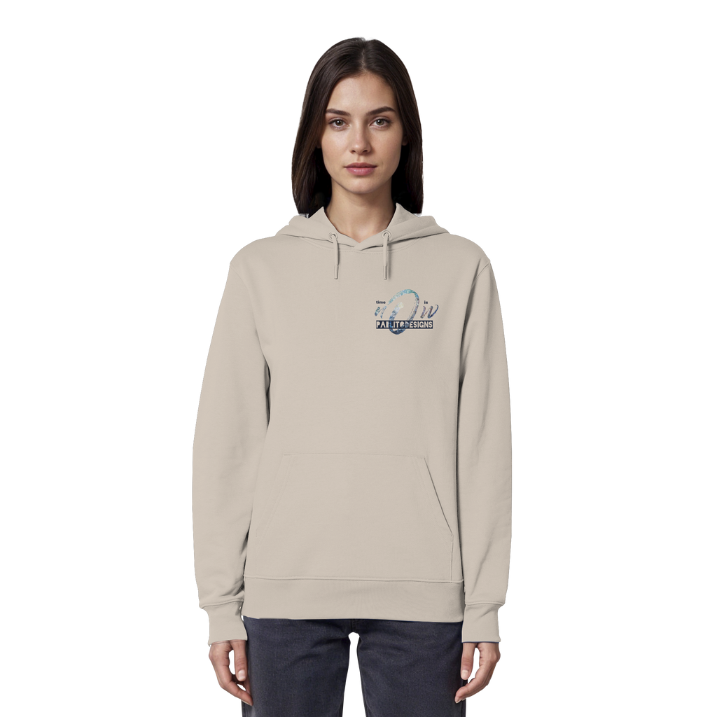 time is NOW - unisex organic classic hood