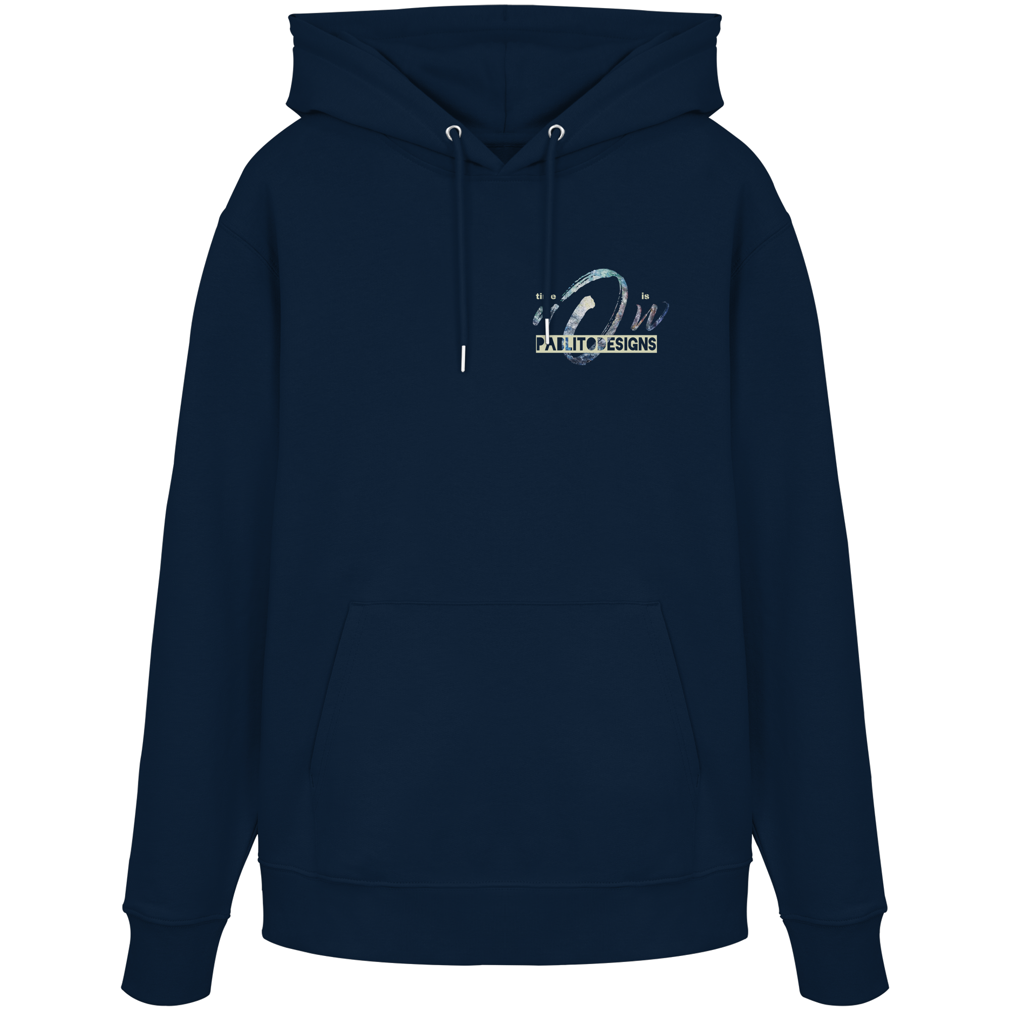 time is NOW - unisex organic classic hood