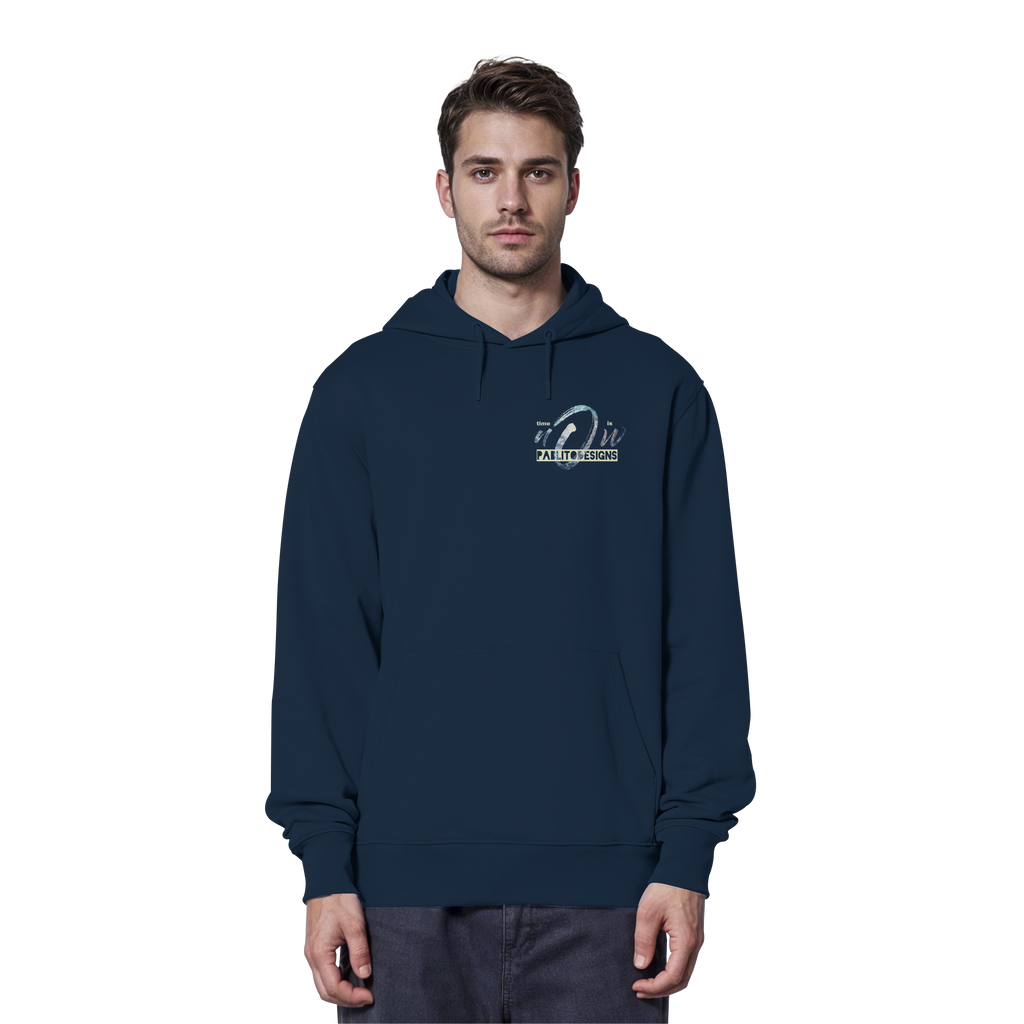 time is NOW - unisex organic classic hood
