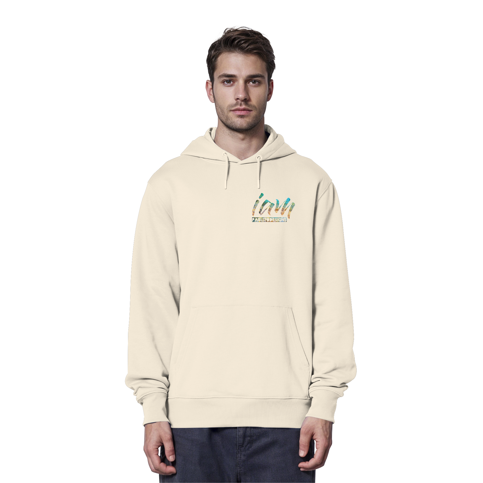 i am - unisex organic classic hood