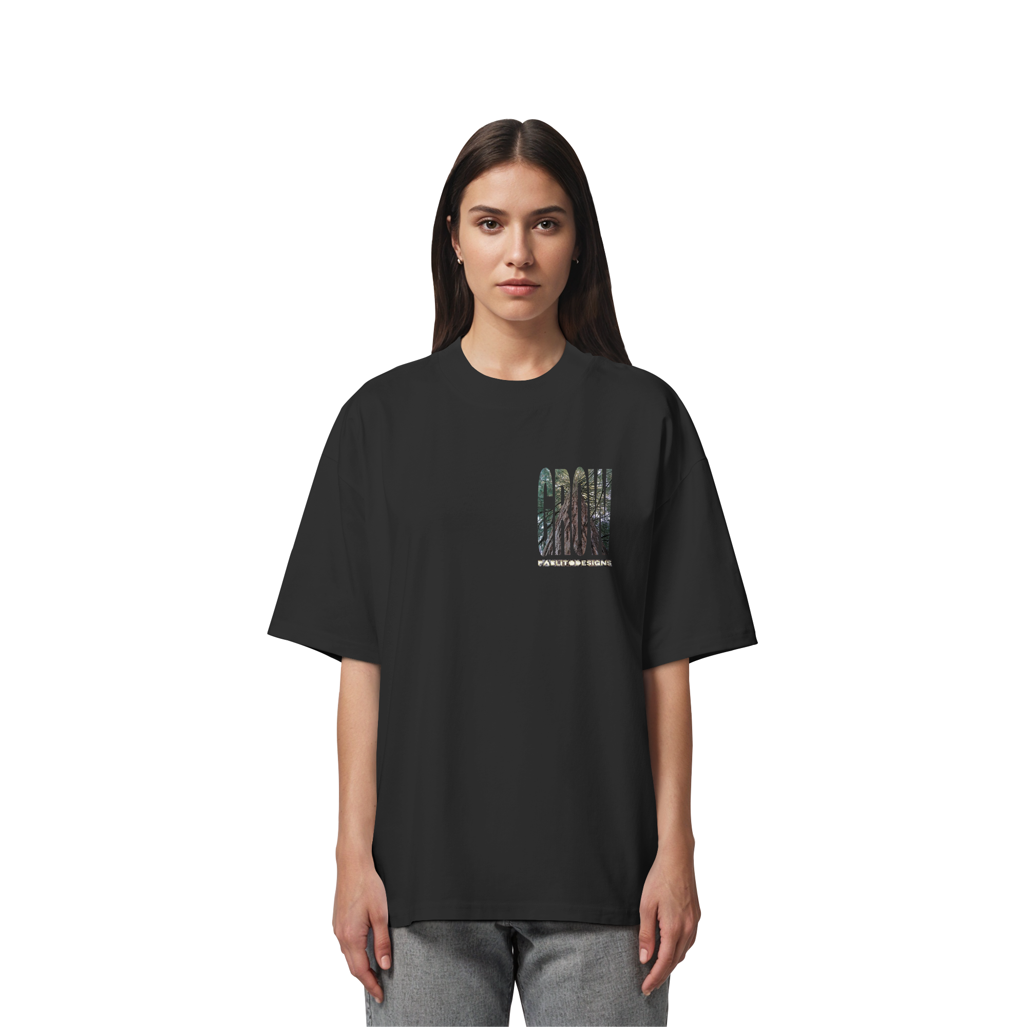 GROW - unisex organic oversize tee