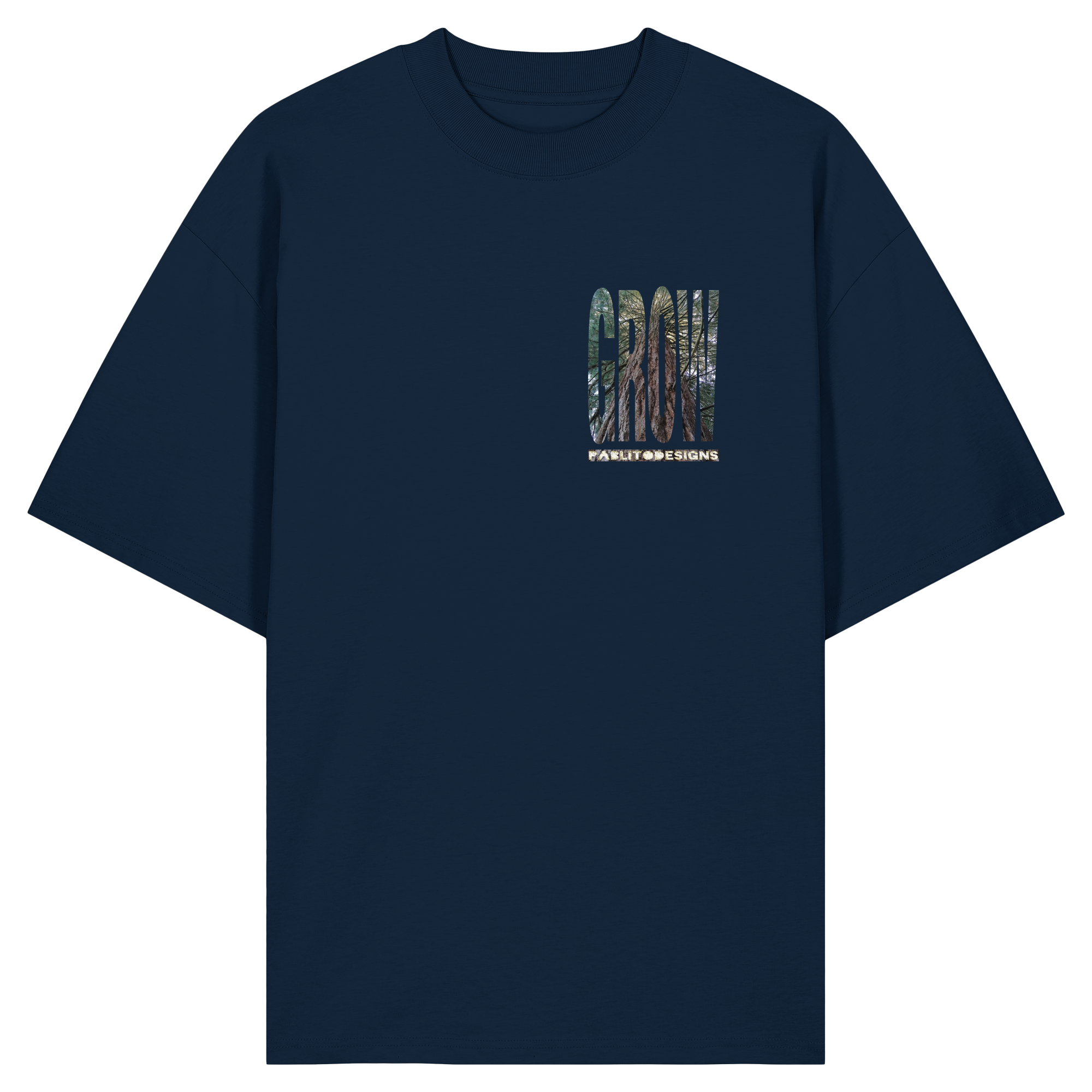 GROW - unisex organic oversize tee