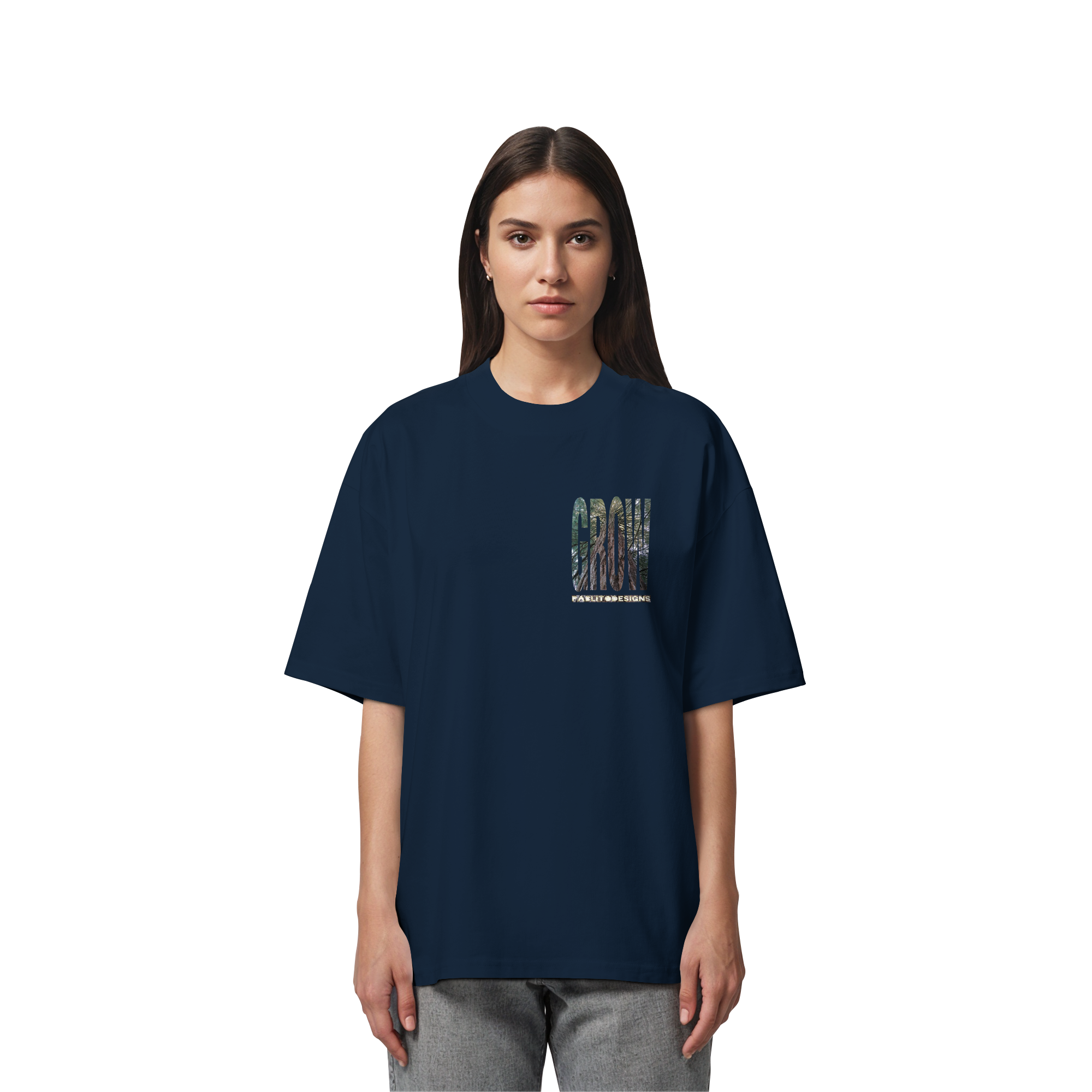 GROW - unisex organic oversize tee