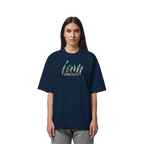 i am - unisex organic oversize tee