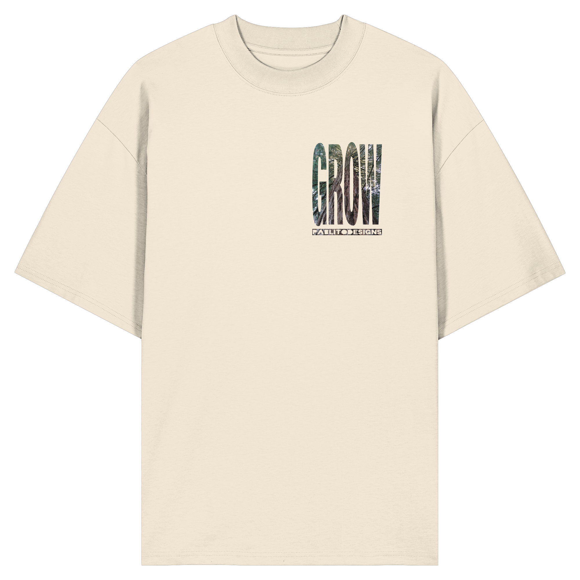 GROW - unisex organic oversize tee