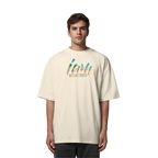 i am - unisex organic oversize tee
