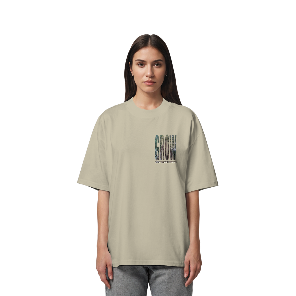 GROW - unisex organic oversize tee