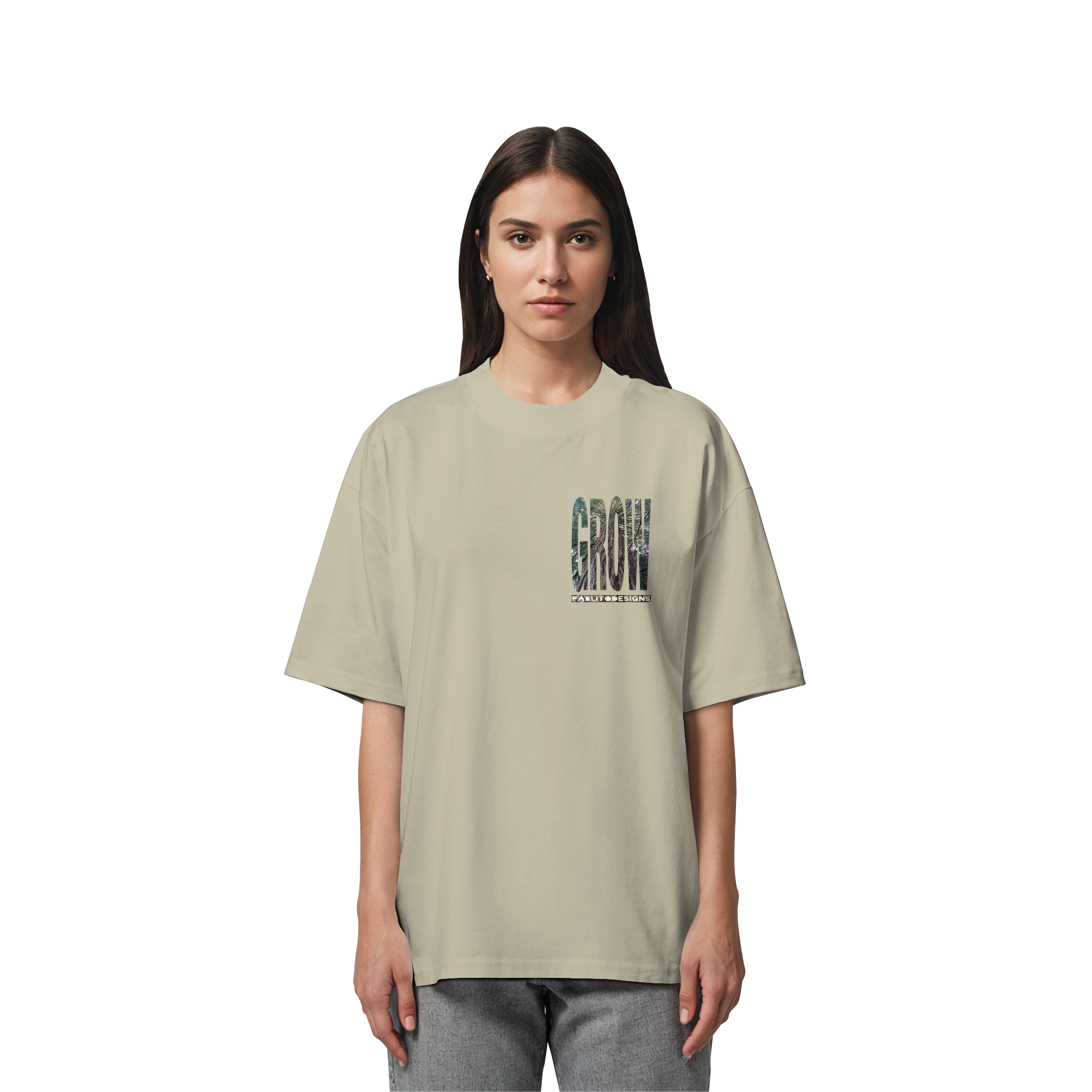 GROW - unisex organic oversize tee