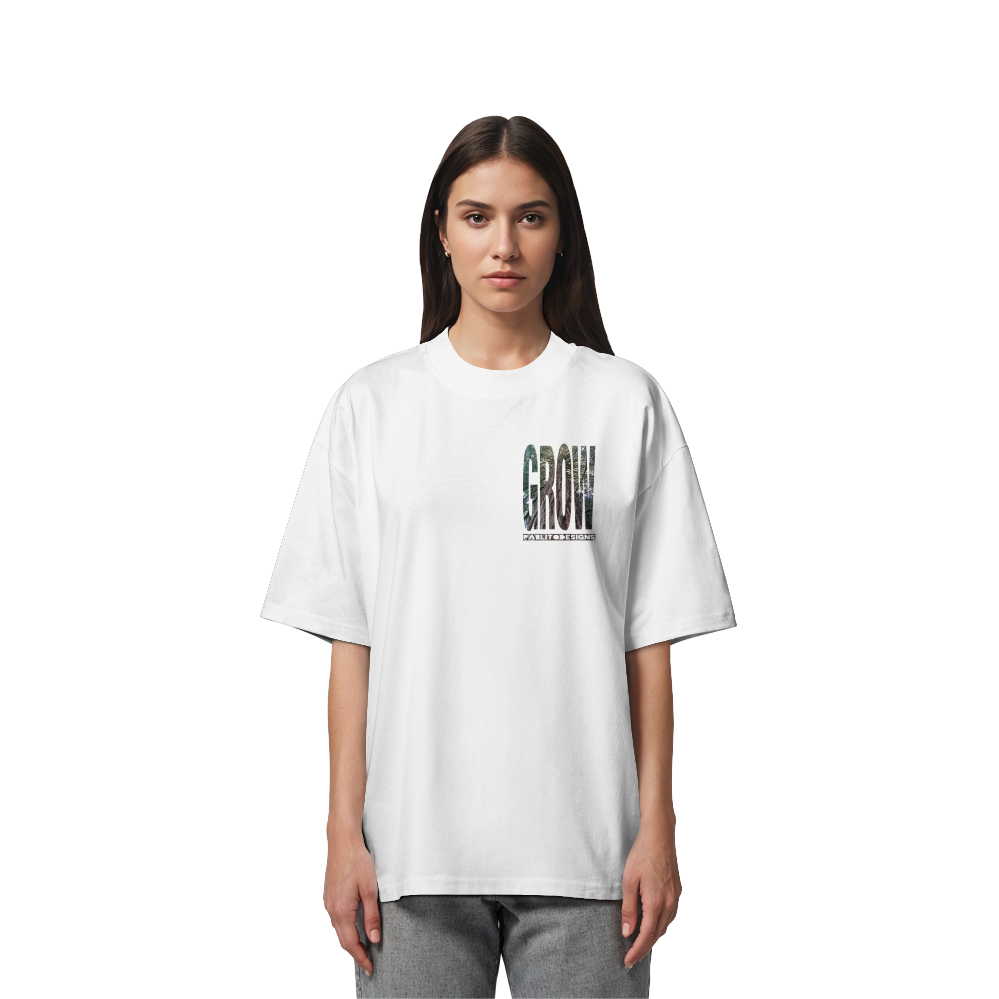 GROW - unisex organic oversize tee