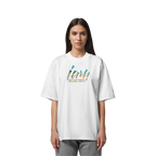 i am - unisex organic oversize tee