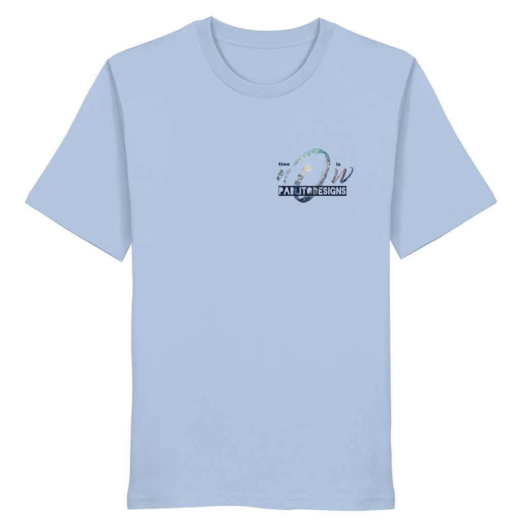 time is NOW  - unisex organic classic tee