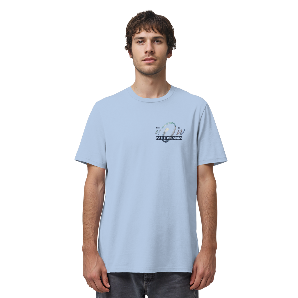 time is NOW  - unisex organic classic tee