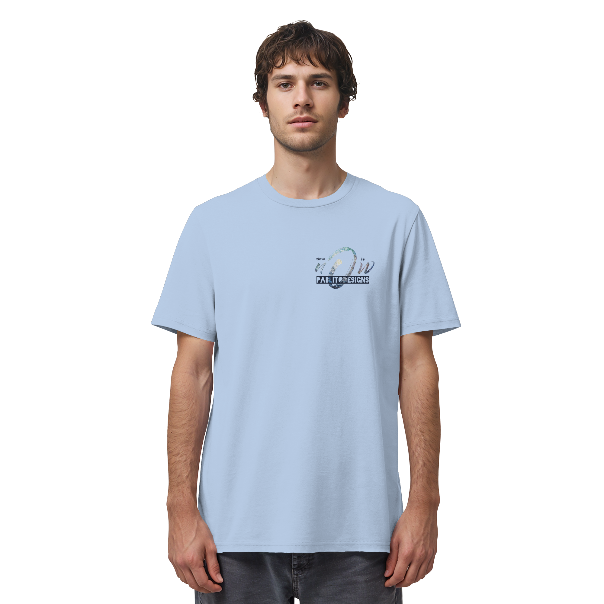 time is NOW  - unisex organic classic tee