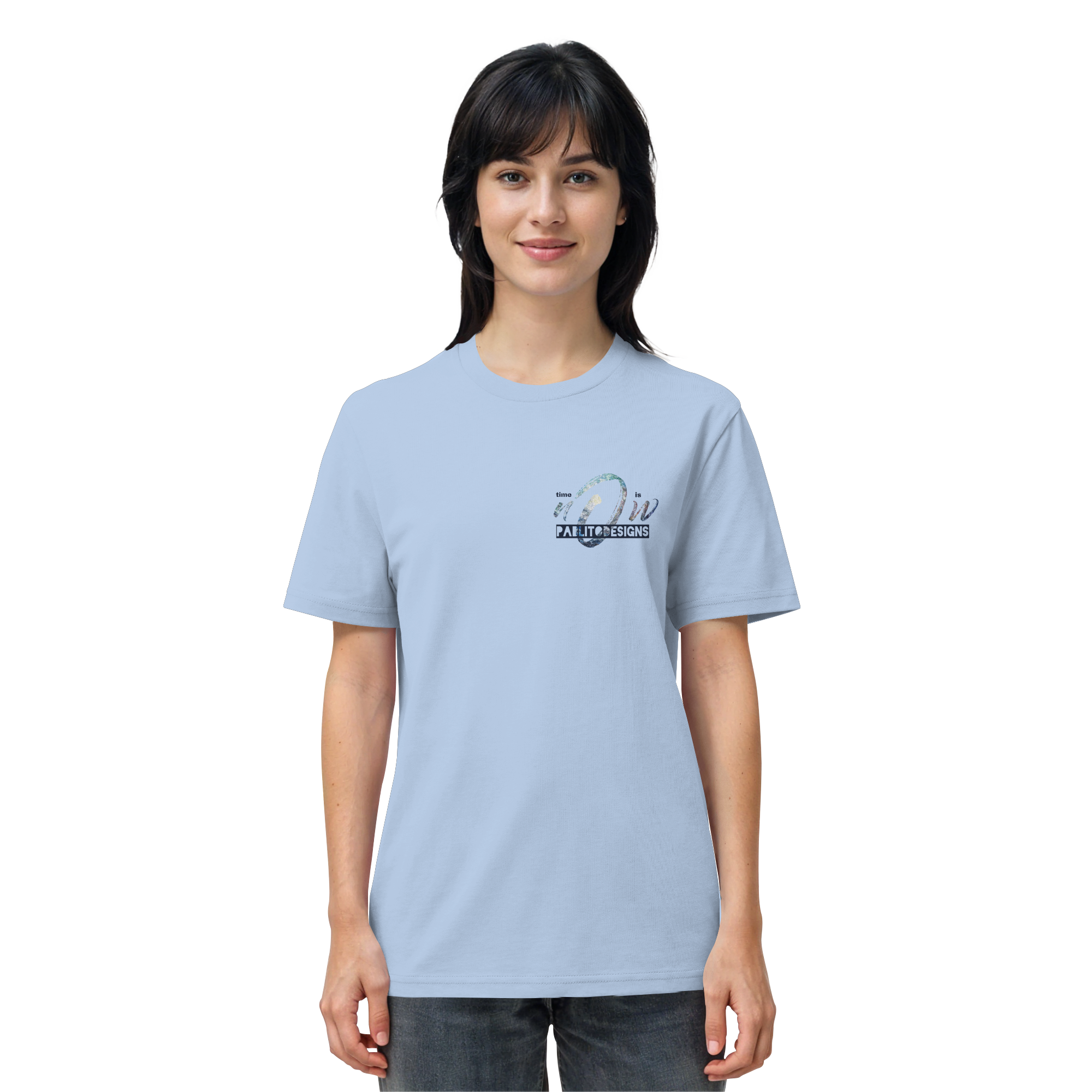 time is NOW  - unisex organic classic tee